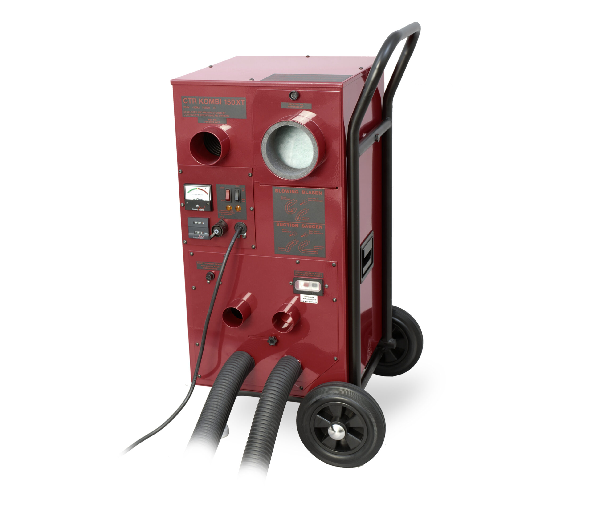 Hulldekketørker trykk/sugetørking kap. < 35 l/døgn Hulldekketørker trykk/sugetørking kap. < 35 l/døgn